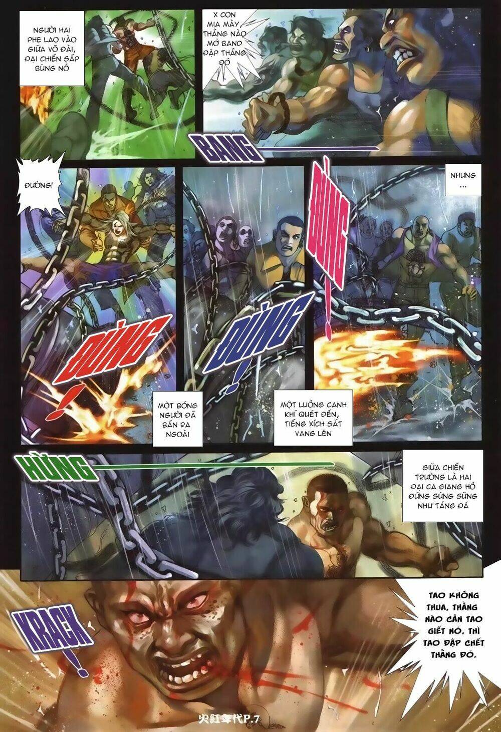 hỏa hồng niên đại hắc cốt đường chapter 82 4