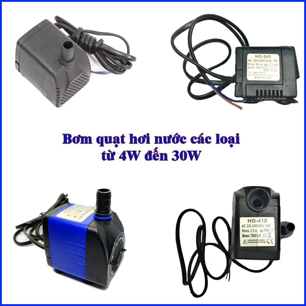 BƠM QUẠT ĐIỀU HOÀ - BƠM QUẠT HƠI NƯỚC - BƠM MINI - BƠM BỂ CÁ