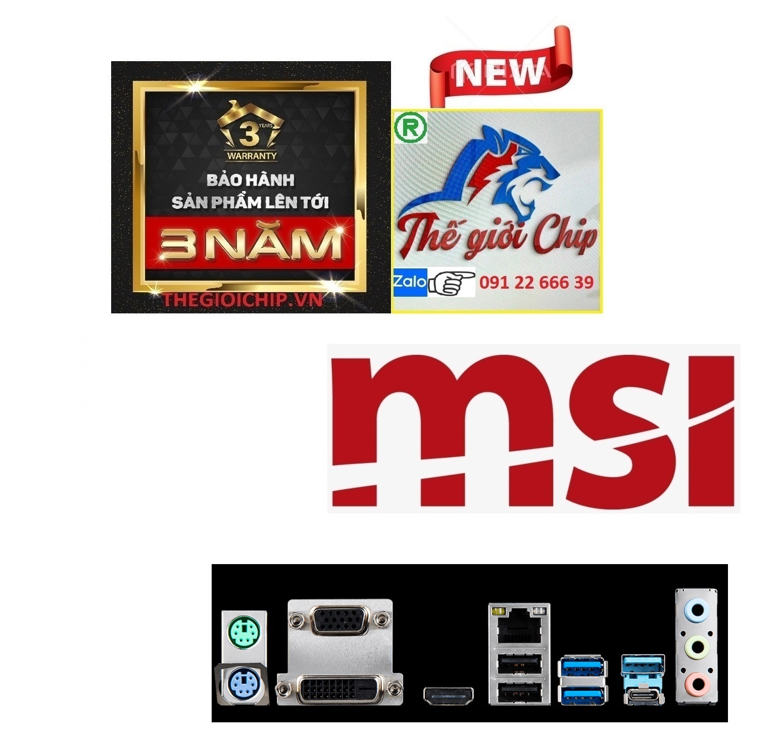 Bo Mạch Chủ (Mainboard) MSI B365M PRO-VDH (HÀNG CHÍNH HÃNG)