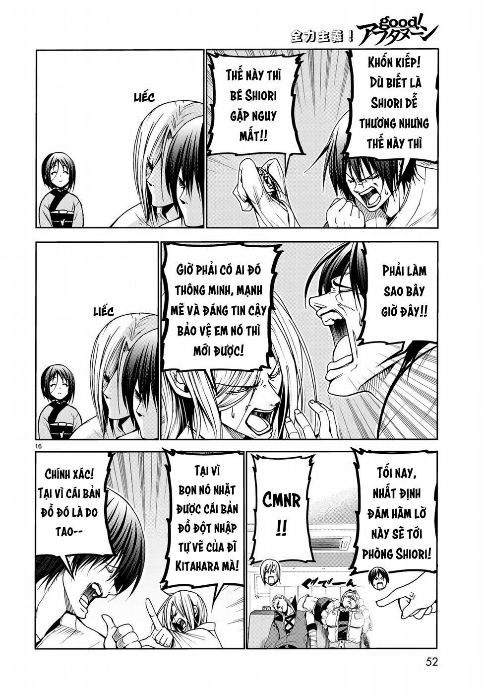 cô gái thích lặn - grand blue chapter 48 16