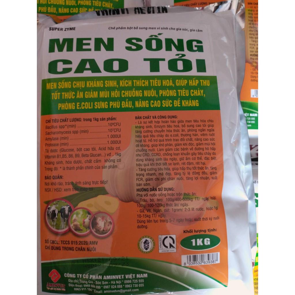 Men cao tỏi - chỉ dùng trong thú y (1kg)