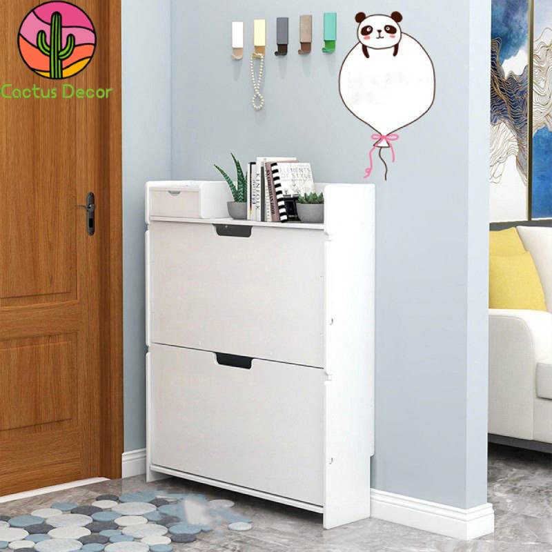 Tủ giày dép thông minh 2 tầng 1 ngăn Chống Nước, Chịu Lực Tốt
