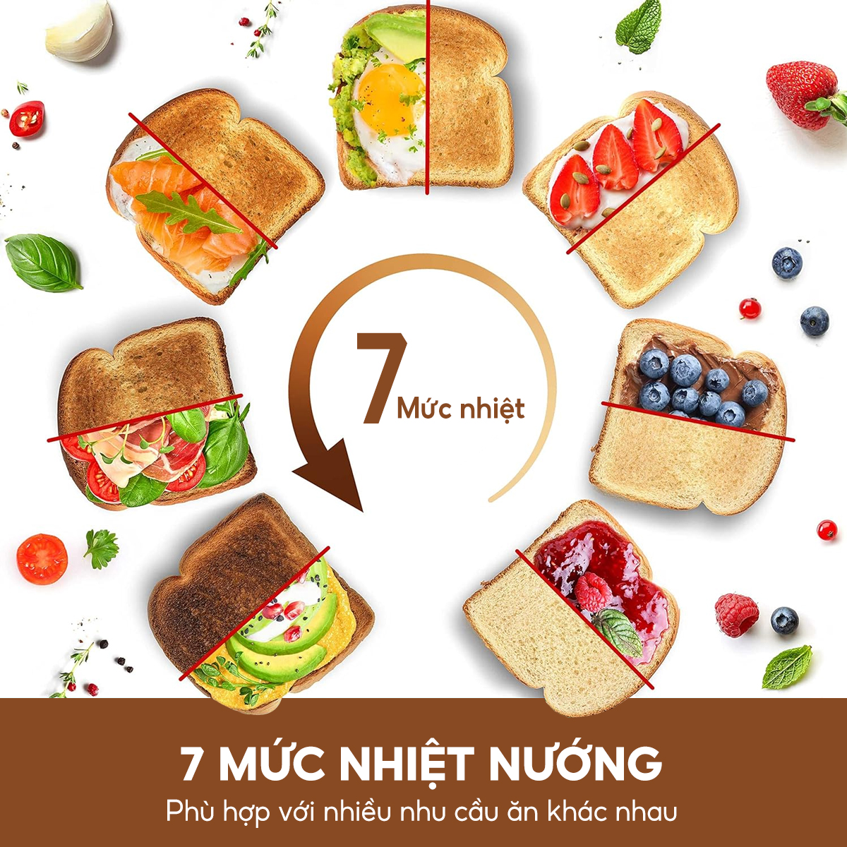 Máy nướng bánh mì Lebenlang LBL9898, dùng hâm nóng, nướng 2 lát bánh sandwich 850W, bảo hành 2 năm - hàng chính hãng