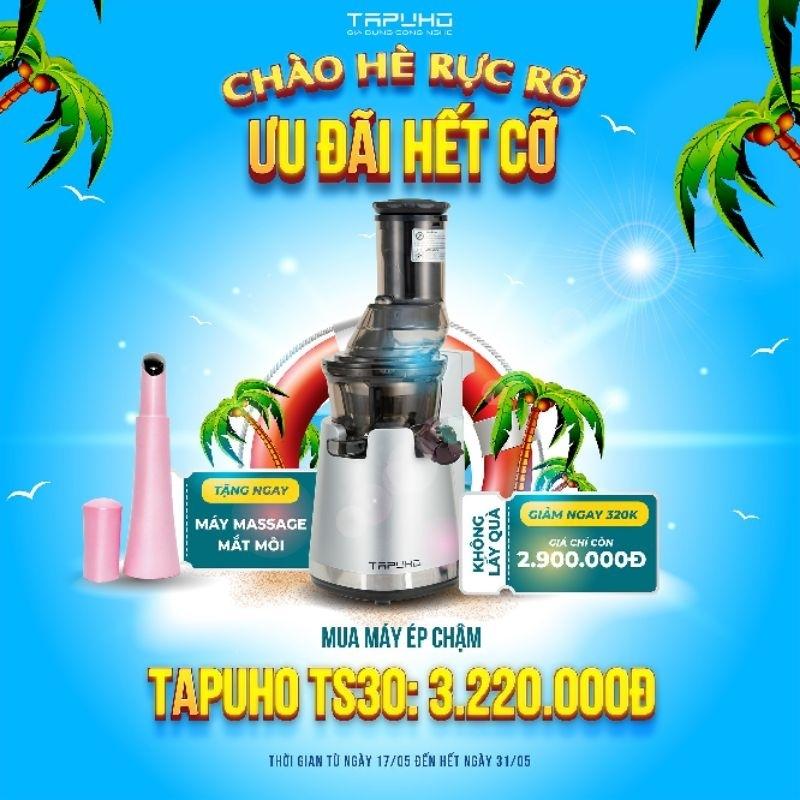 Máy ép chậm Tapuho TS30 - Công nghệ Đức - Hàng chính hãng bảo hành 24 tháng