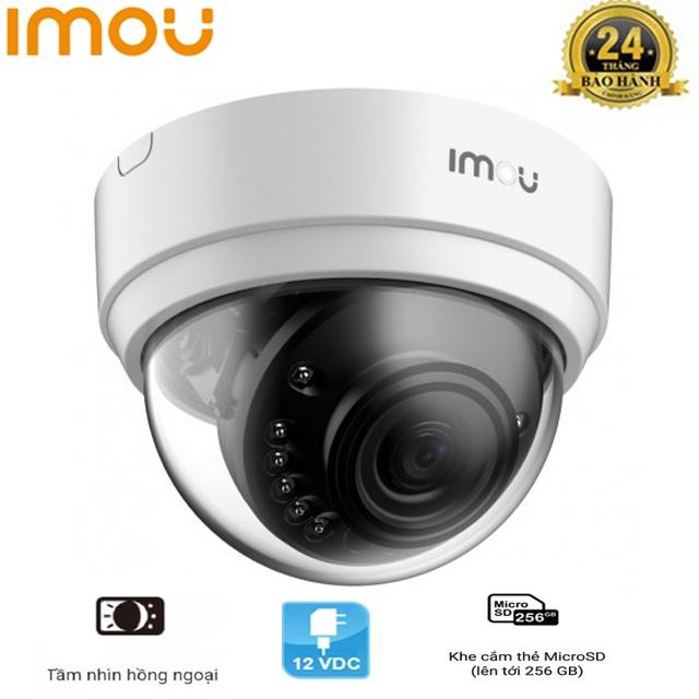 Camera Wifi Imou D42P bán cầu độ nét full HD, lắp Ngoài Trời chống nước, hồng ngoại ban đêm nhìn rõ nét - Hàng Chính Hãng