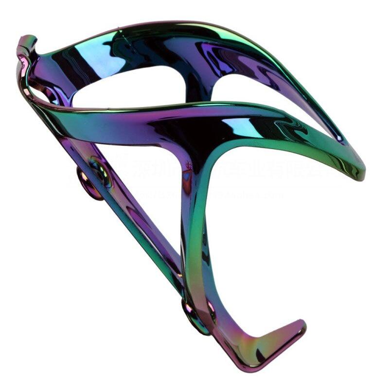 Electroplate Color Bicycle Bottle Holder Water Bottle Cage Mountain Bike Cup Holder Outdoor Ultralight Bike Water Bottles Holder