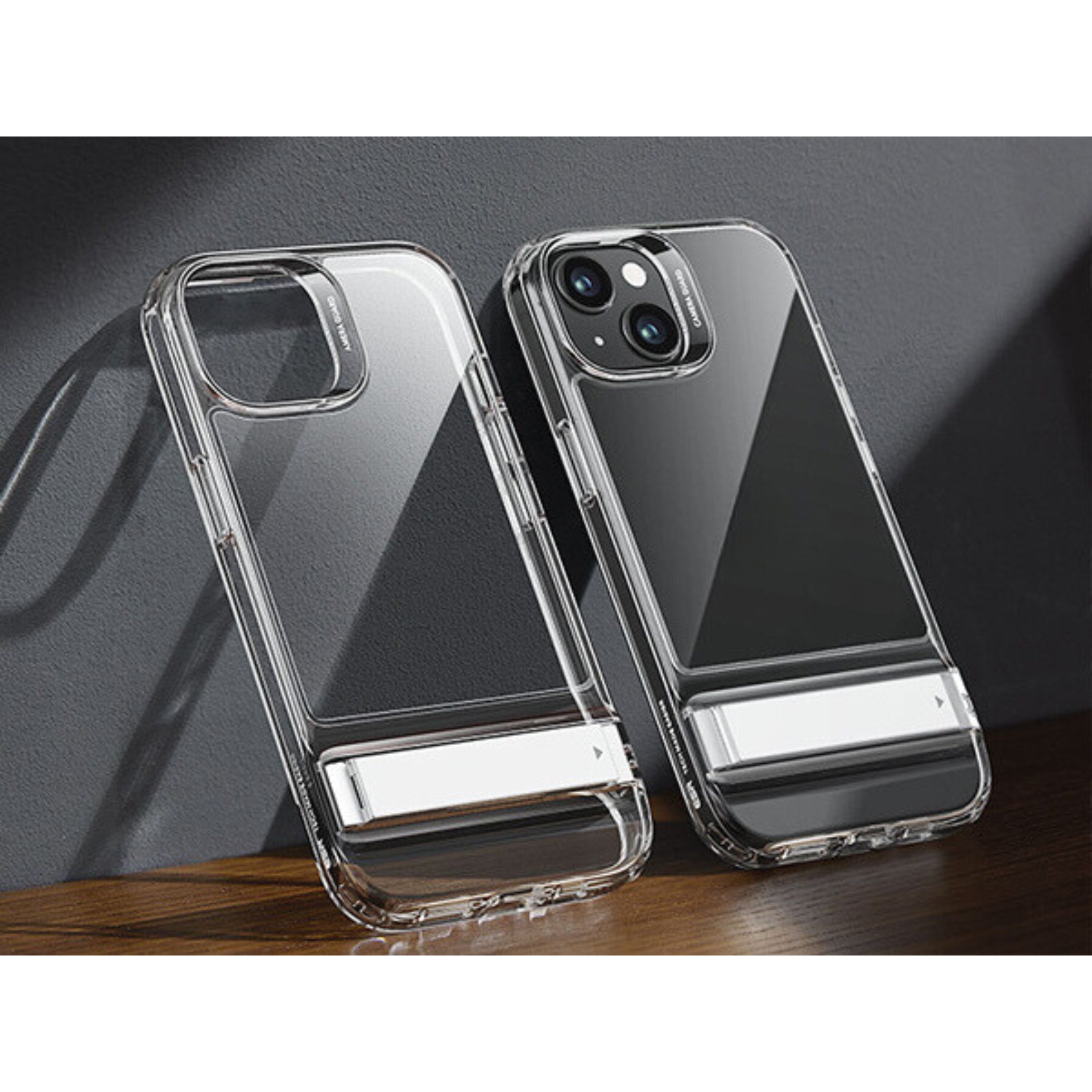 Ốp Lưng Trông Suốt Kiêm Giá Đỡ Dành Cho iPhone 15 Pro Max / 15 Pro / 15 Plus / 15, ESR Boost Kickstand Case - HÀNG CHÍNH HÃNG