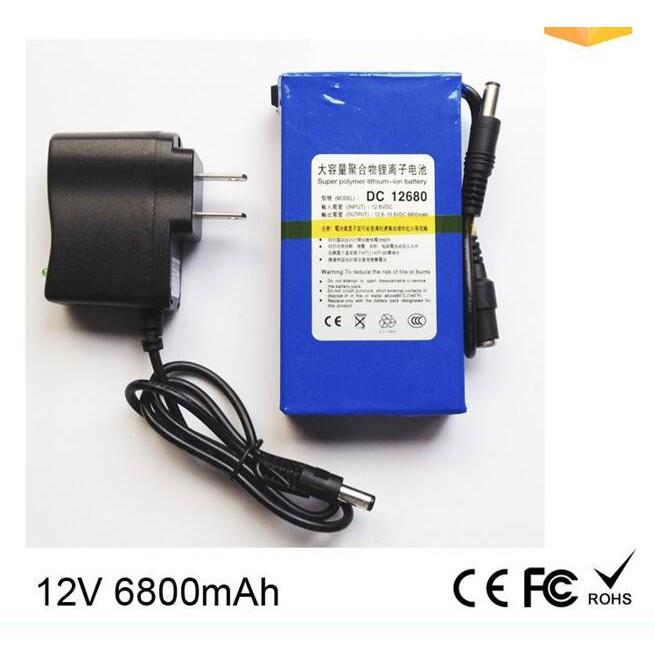 Pin lithium công suất lớn 12V 6800mah + SẠC