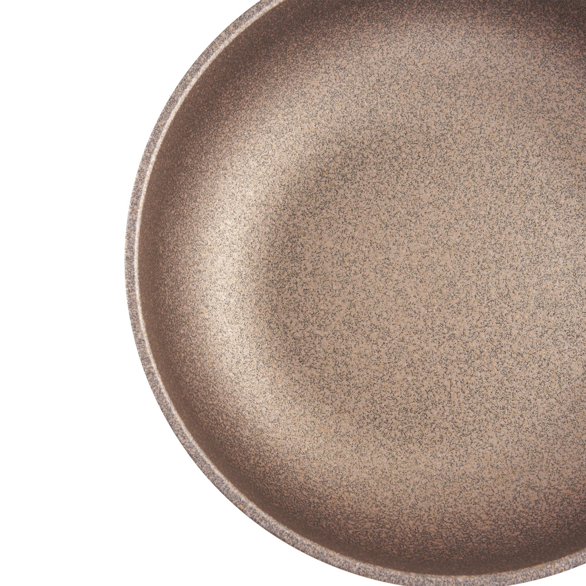 Chảo đúc vân đá chống dính bếp từ sâu lòng 26cm dúng cho mọi loại bếp - 26IH