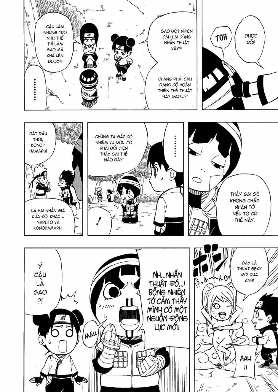 cửu vĩ hồ ly ngoại truyện rock lee chapter 1 8