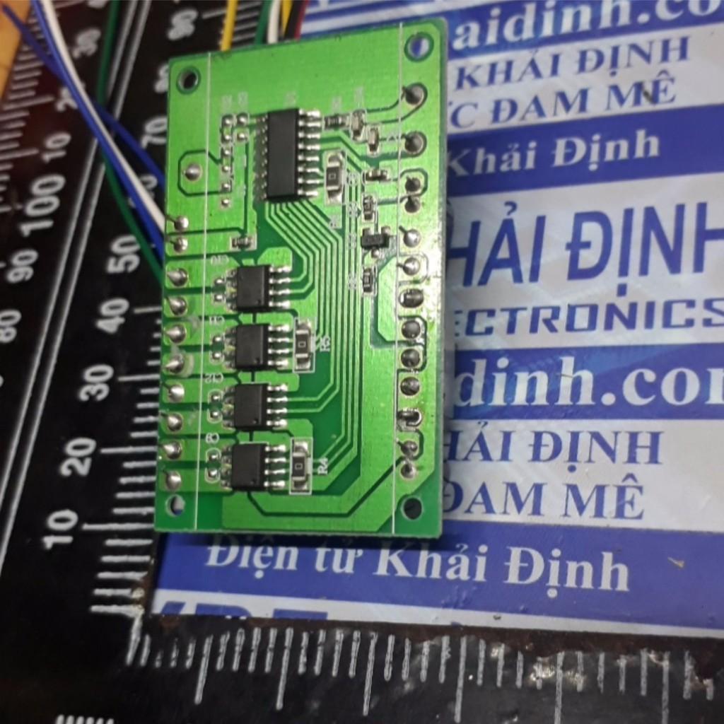Bộ tay phát và mạch thu chế tạo xe, tàu... điều khiển từ xa 4 động cơ 24Ghz, màu cam/đen kde4965