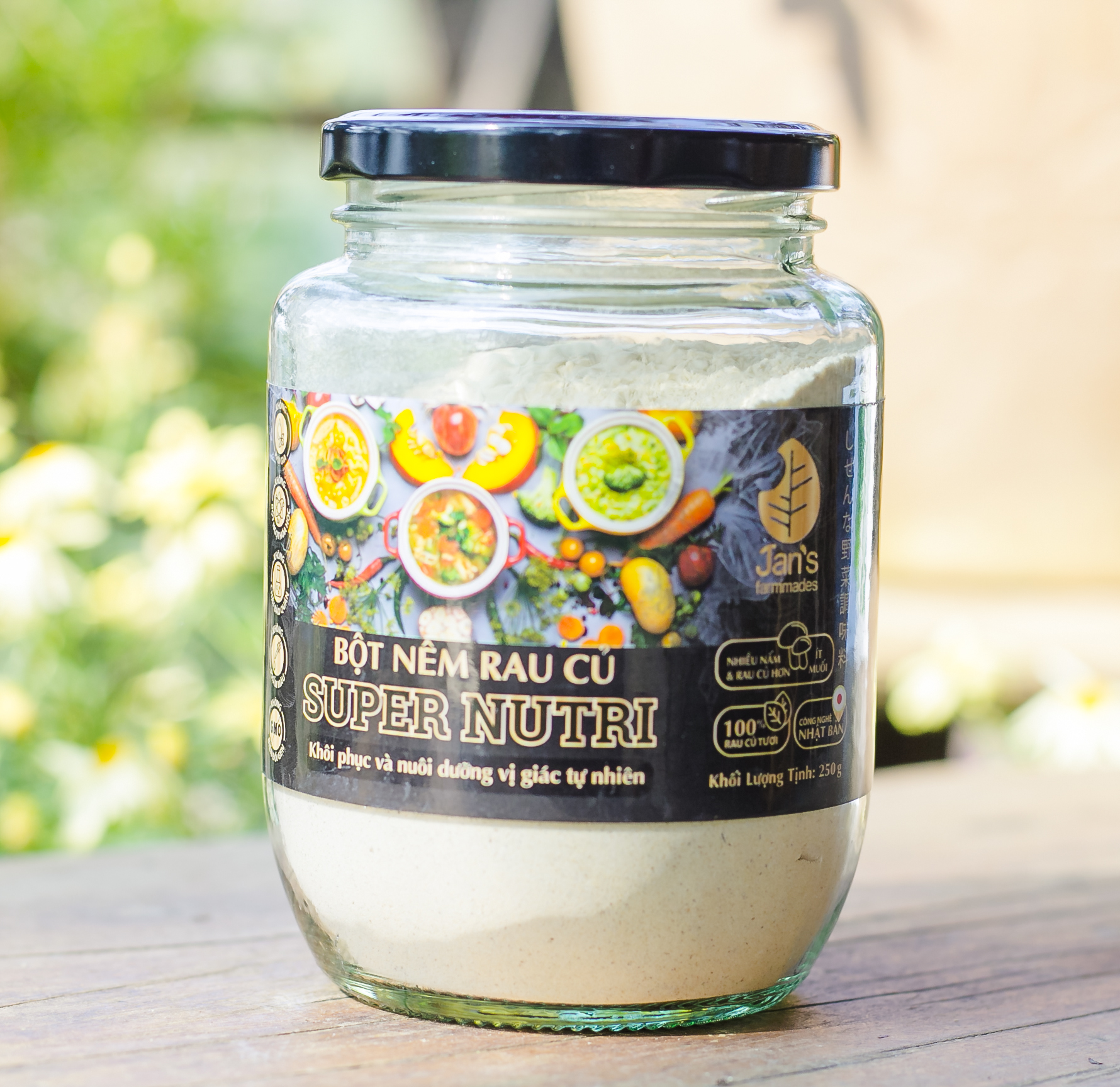Bột nêm rau củ Super Nutri