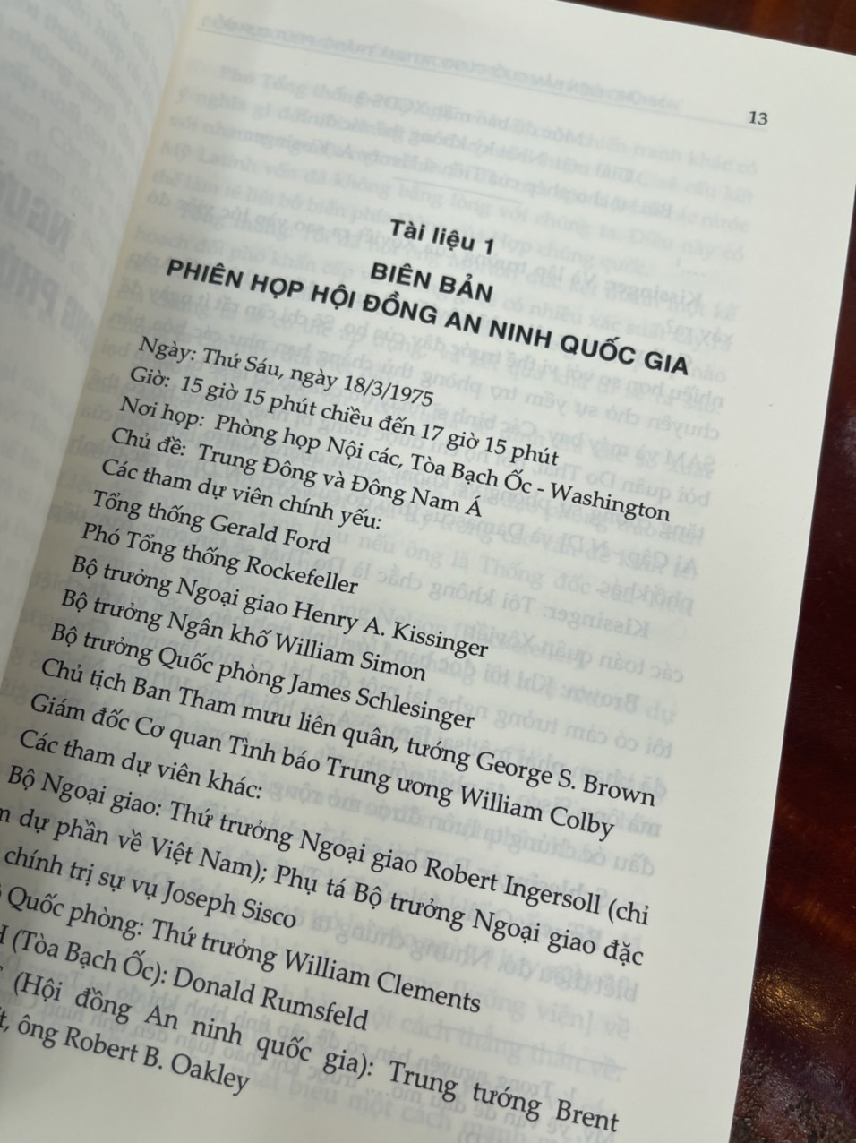 Những biên bản cuối cùng tại Nhà Trắng: PHÚT SỤP ĐỔ CỦA VIỆT NAM CỘNG HÒA - Viện Nghiên cứu phát triển Phương Đông - NXB Chính trị Quốc gia Sự thật (Xuất bản lần thứ hai)