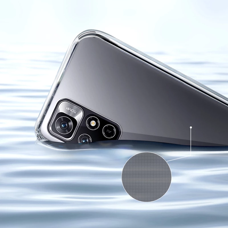 Ốp lưng silicon dẻo trong suốt mỏng 0.6mm cho Xiaomi Redmi Note 11 / Note 11s / Note 11 Pro Plus hiệu Ultra Thin độ trong tuyệt đối chống trầy xước - Hàng nhập khẩu