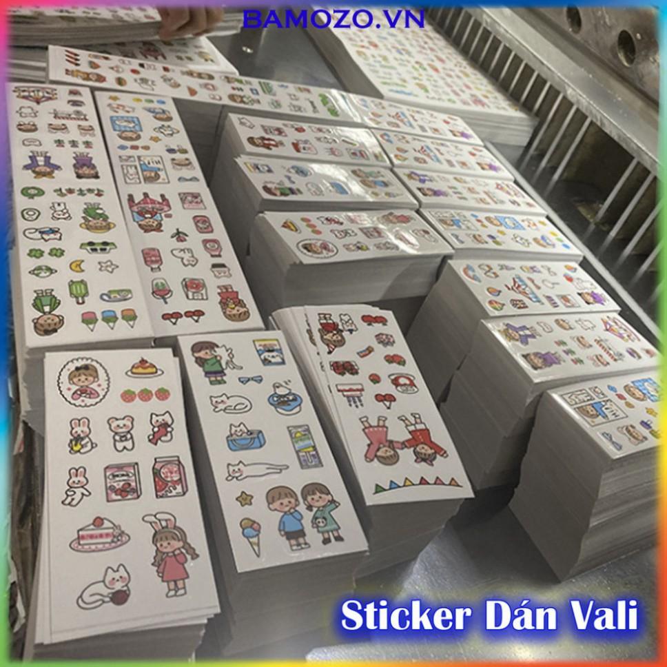 Sticker Cute Bamozo Shop Dán Trang Trí Hoạt Hình Cho Vali Laptop Mũ Bảo Hiểm Quà Tặng Cực Đẹp Vô Cùng Đáng Yêu