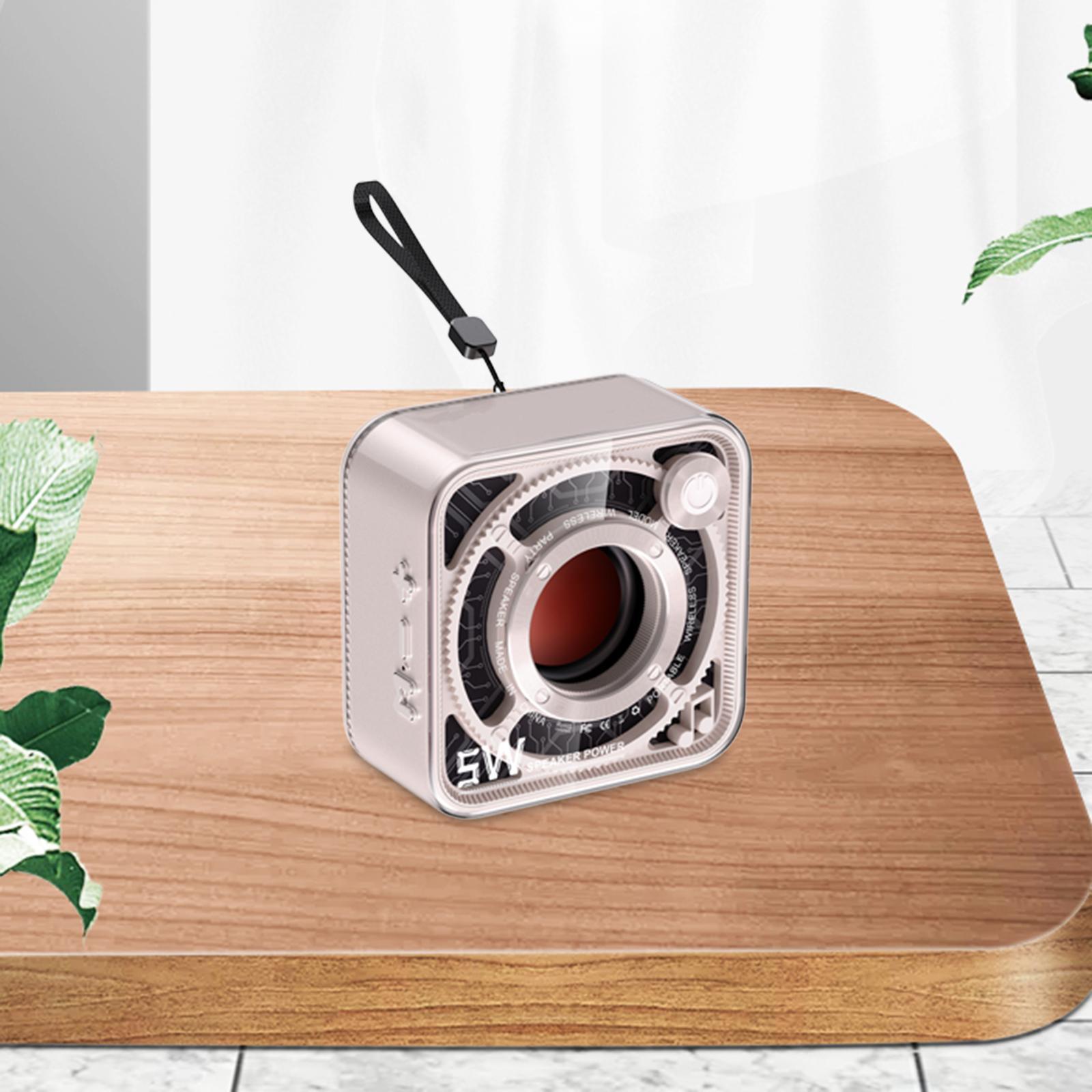Portable Speaker Music Player Gifts TF Card Stereo ,5W ,10M Stable Connection, V5.0 Shower Speakers Mini Speaker for Desktop Home Outdoor Party