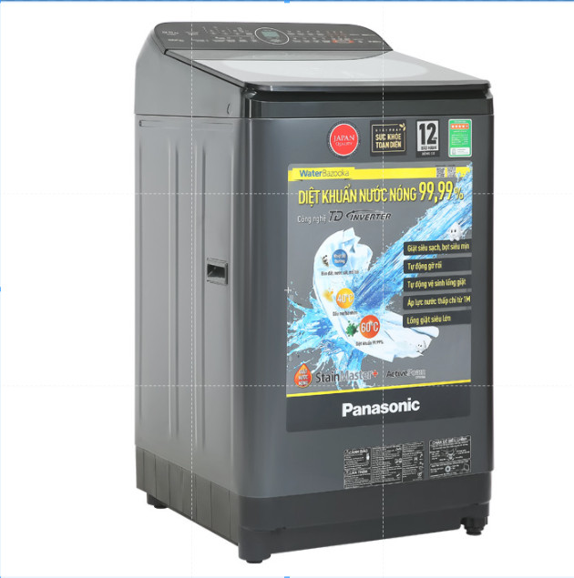Máy giặt Panasonic Inverter 9.5 Kg NA-FD95V1BRV - Hàng Chính Hãng (chỉ giao tỉnh Khánh Hòa)