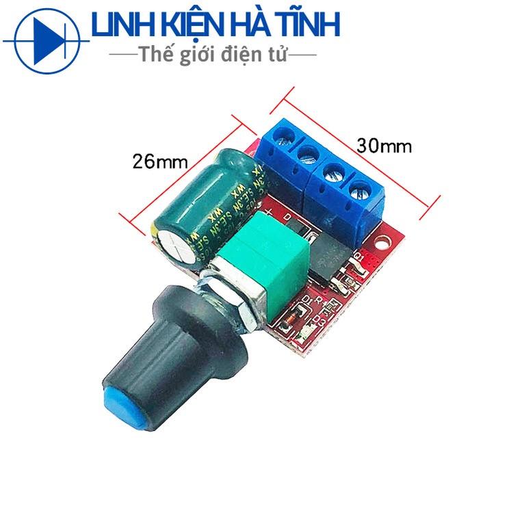 Mạch điều khiển tốc độ động cơ PWM DC 5V-35V 5A 90W