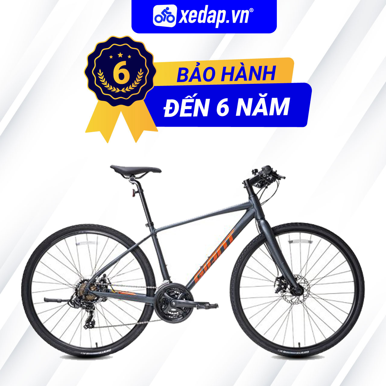 [FREESHIP] Xe Đạp Đường Phố Touring GIANT Escape 2 – Phanh Đĩa, Bánh 700C – 2022