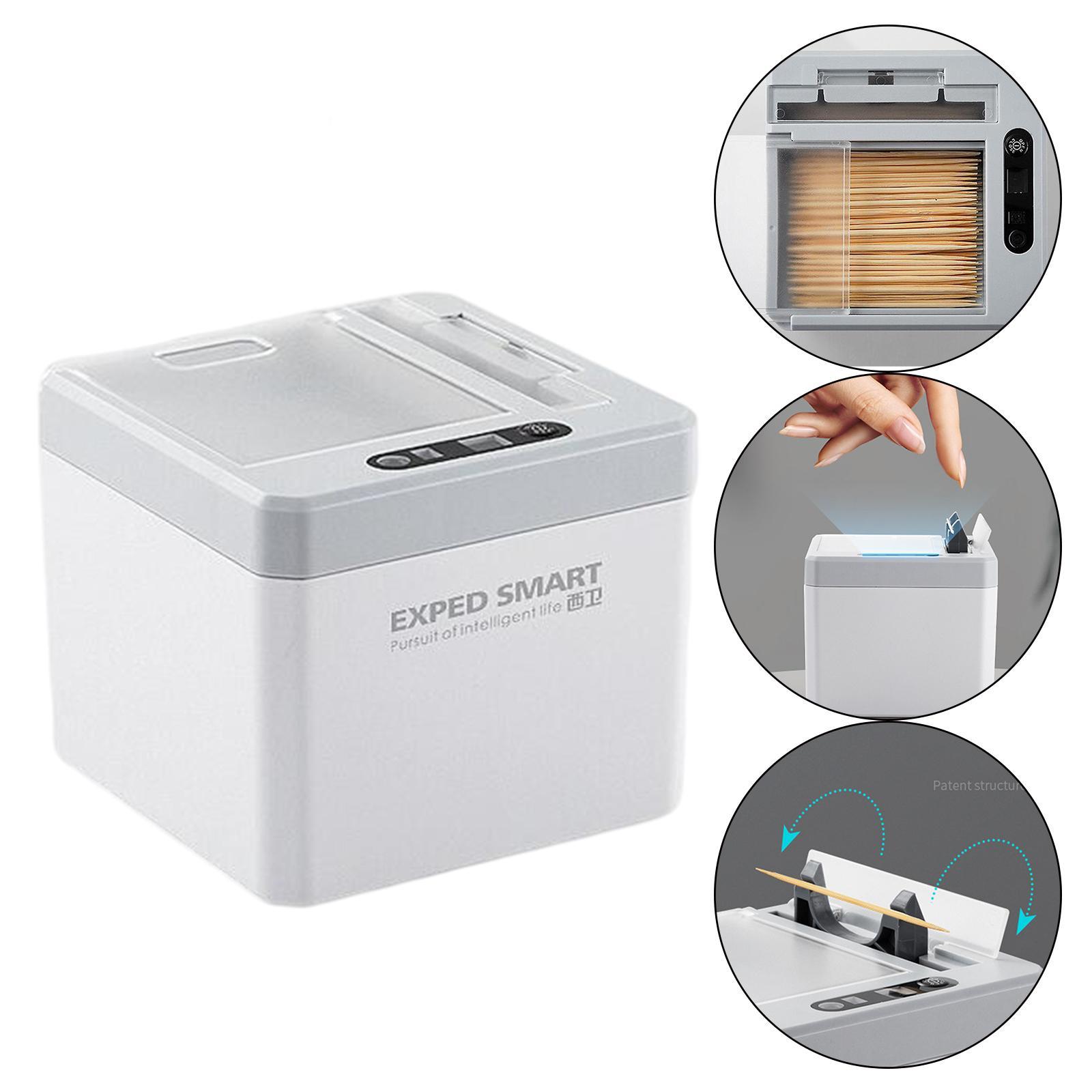 Smart Toothpick Box Infrared Sensor Toothpick Holder Dispenser