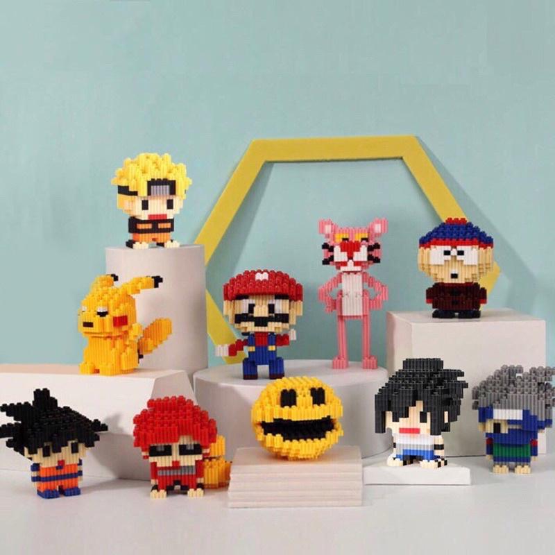 Đồ chơi mô hình lắp ráp, Super Mario Lắp Ráp Mô Hình 3D - Đồ chơi