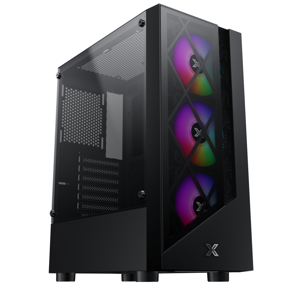 CASE XIGMATEK DUKE 3F (KÈM 03 FAN XIGMATEK X22F) - HÀNG CHÍNH HÃNG