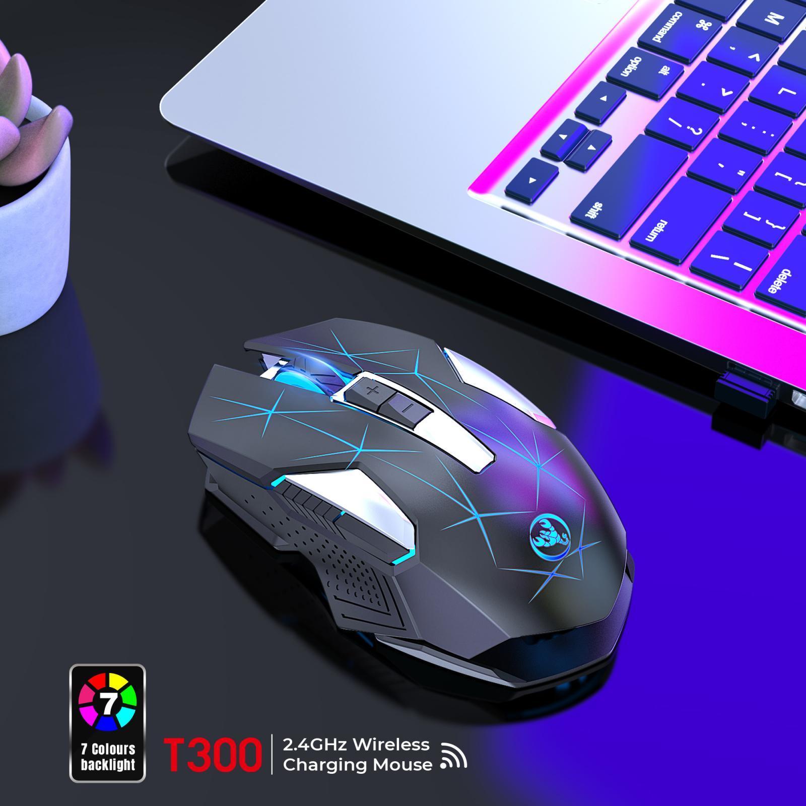 PC Gaming Mice Colorful LED Lights 3 DPI