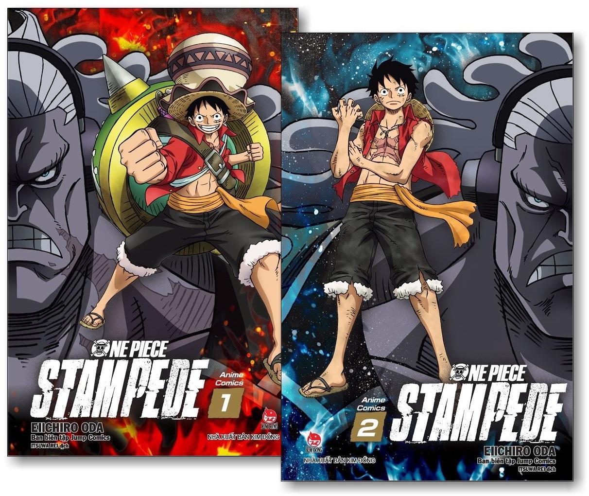 Combo Anime Comics: One Piece Stampede - Tập 1 + Tập 2