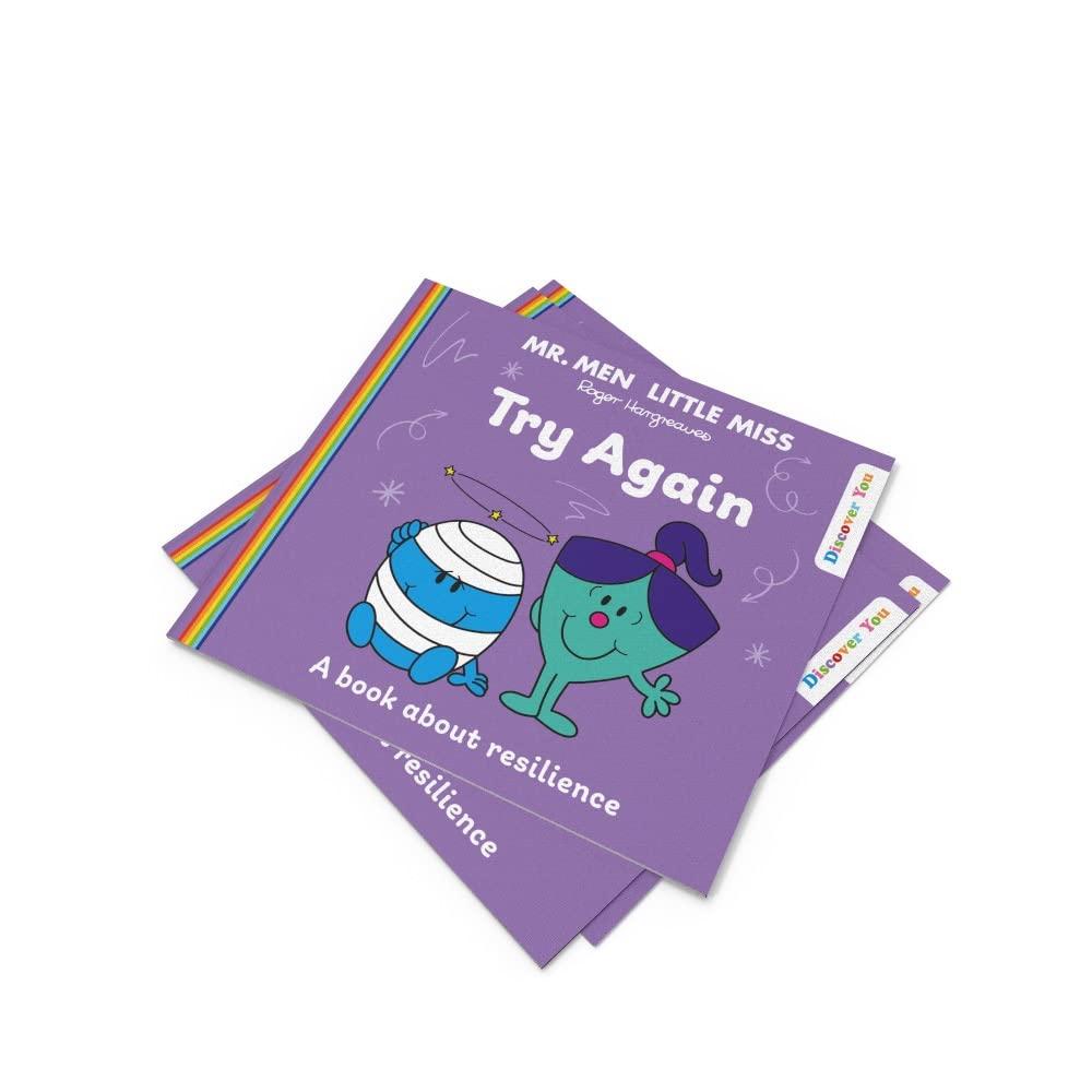 Truyện đọc thiếu nhi  tiếng Anh: Mr. Men and Little Miss Discover You — MR. MEN LITTLE MISS: TRY AGAIN