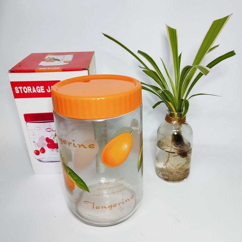 Lọ thủy tinh đựng gia vị giấm ớt hoạc ngâm mật ong dung tích 1l/ 2l