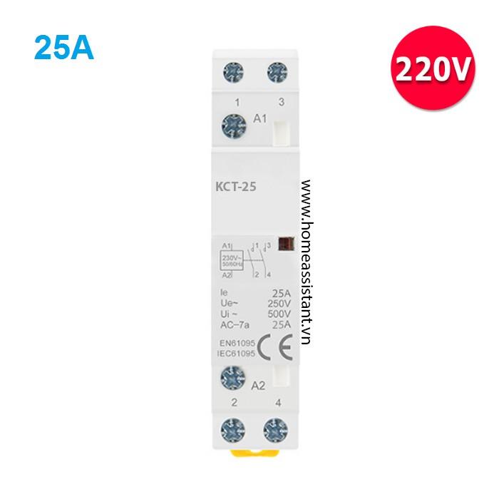 Khởi Động Từ 1 Pha 2P 25A KCT-25