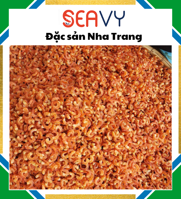 Đặc Sản Nha Trang - Tôm Khô Nhỏ Loại 1 Đặc Biệt Seavy Gói 500G