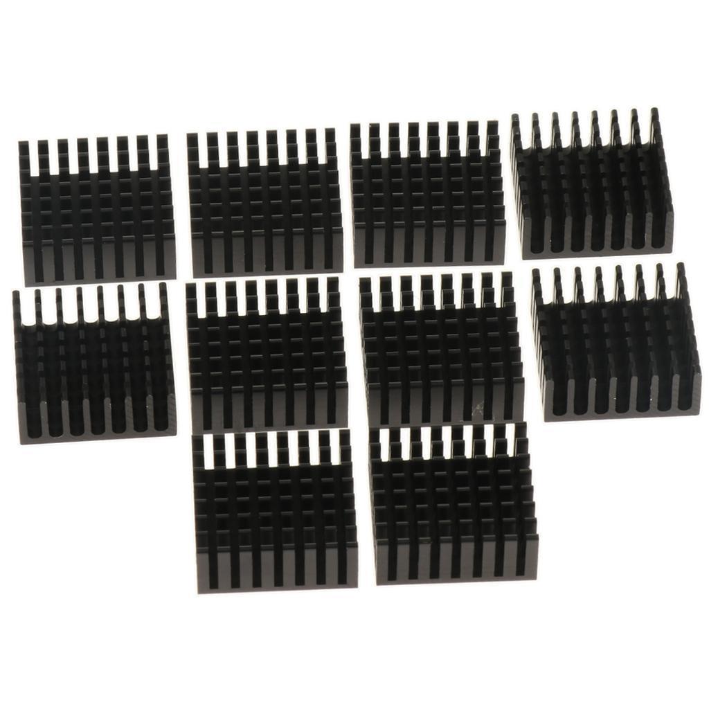 Heat Sink 0.98×0.98×0.39inch Radiator Cooler Transistor,Aluminum