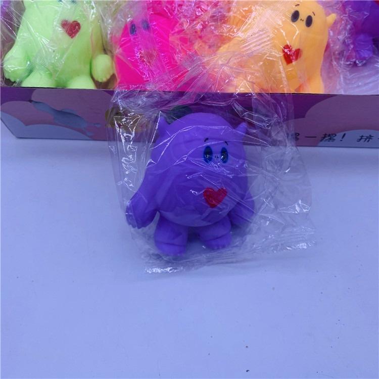 Squishy Mochi hình NGƯỜI TYM GẤU mềm mịn dễ thương chân thực giảm stress co dãn đàn hồi ngộ nghĩnh bóp giải trí