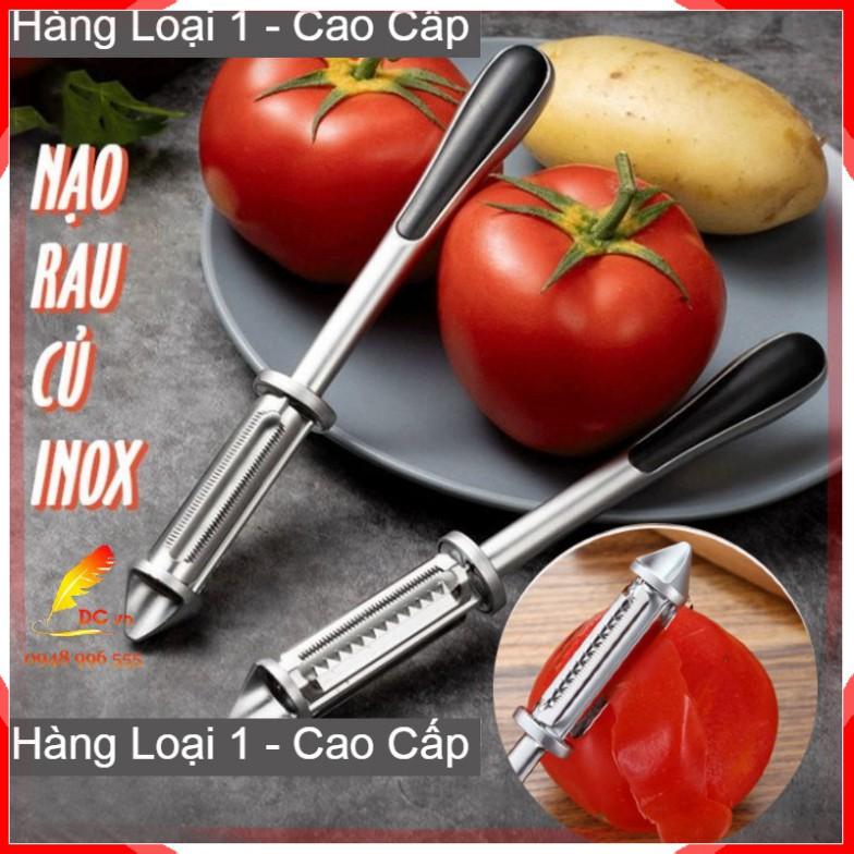 Nạo Rau Củ Inox Cao Cấp Bào Rau Củ - Dụng Cụ Nạo Bào Sợi Rau Củ Quả Đa Năng Gọt Vỏ Hoa Quả Trái Cây - Hàng Cao Cấp