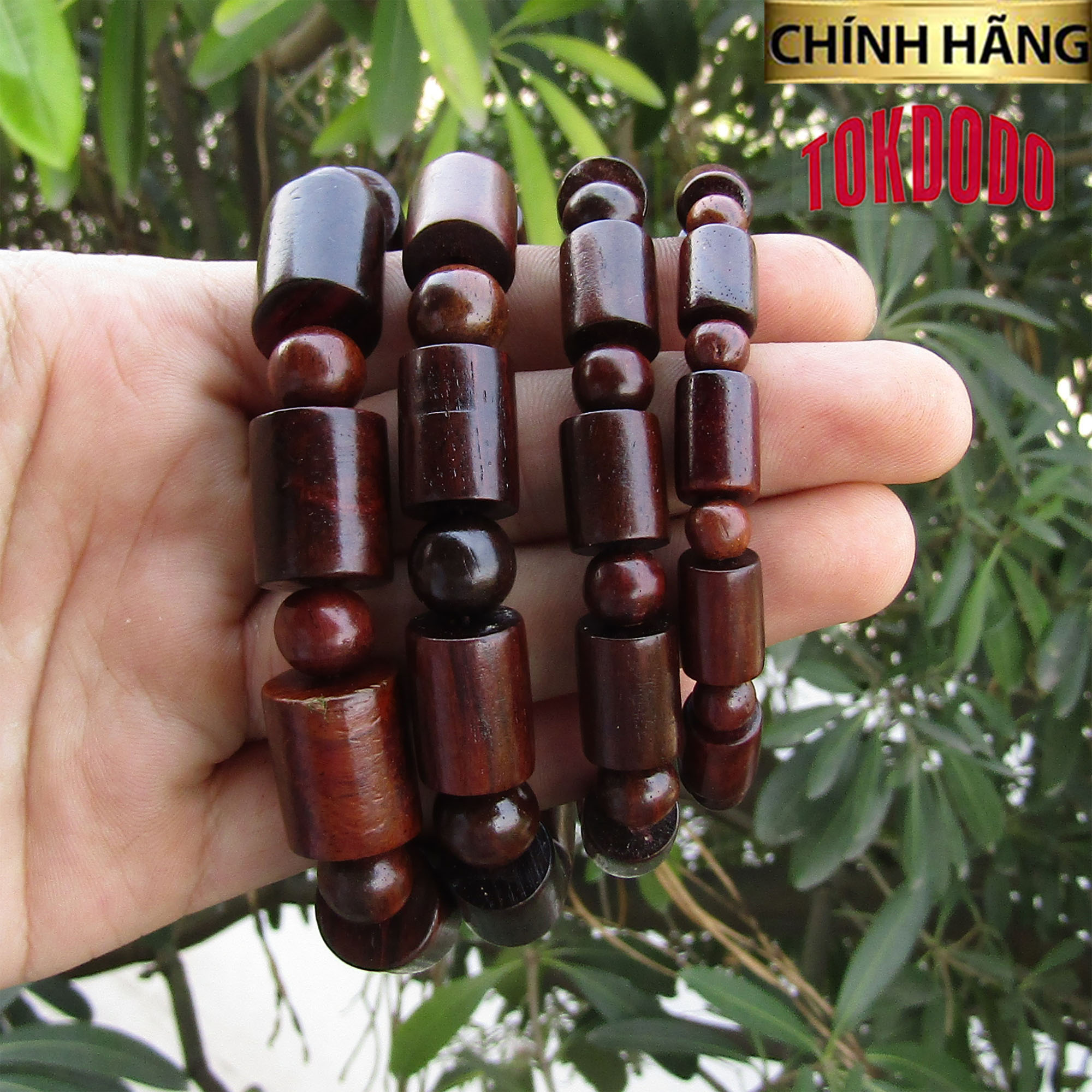 Vòng Gỗ Trắc Đỏ TOKDODO Đủ Size