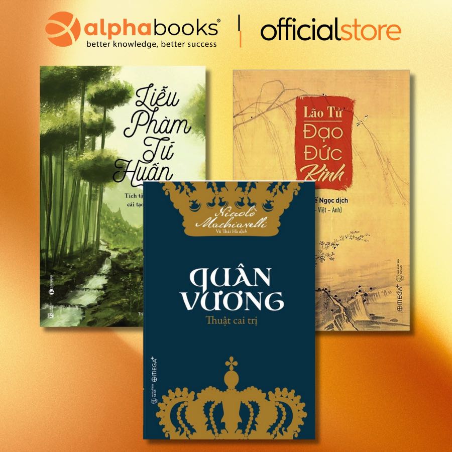 Combo 3 Cuốn: Liễu Phàm Tứ Huấn + Quân Vương + Lão Tử Đạo Đức