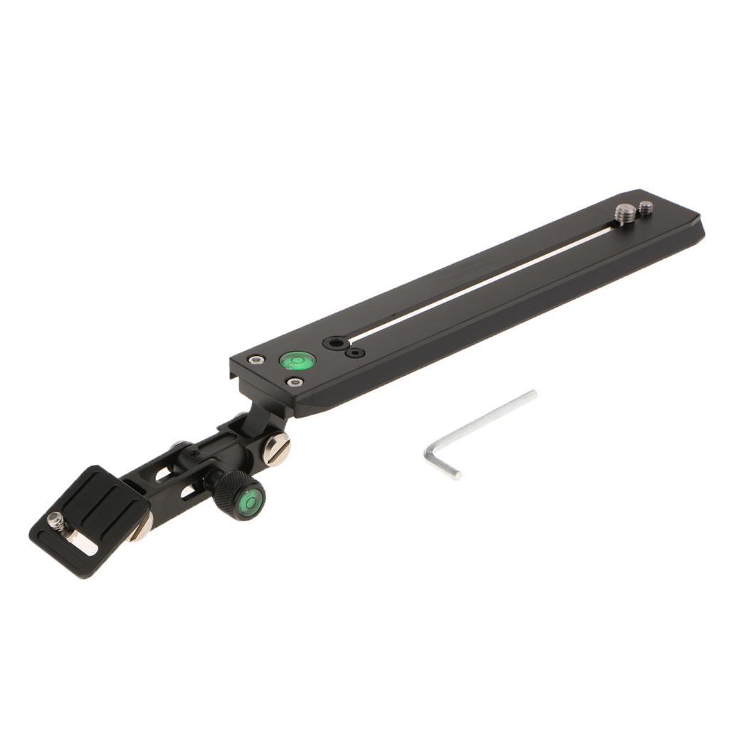 250*50mm QR Quick Release Base Plate +Telephoto Zoom Lens Bracket Holder