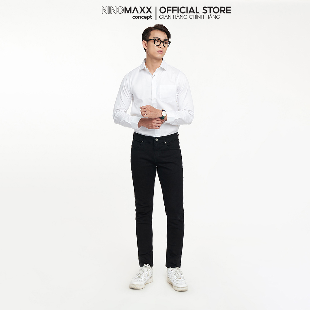 NINOMAXX Quần jean nam Basic form slim fit 2208060