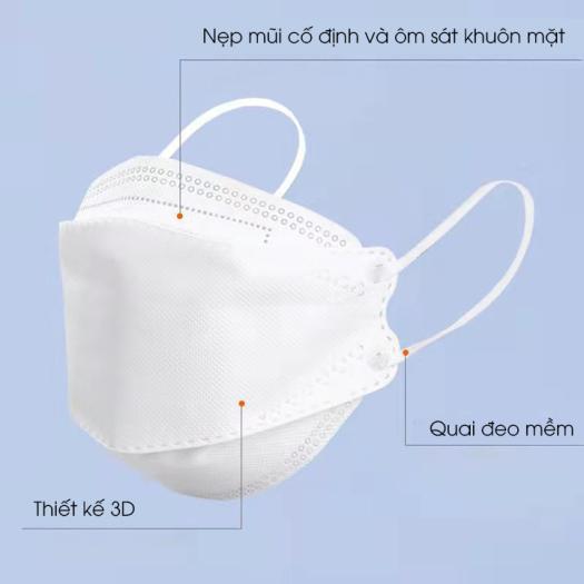 HỘP 10 KHẨU TRANG KF94 MY O2 - HỘP 10 KHẨU TRANG N95 MY O2 - HÀNG XUẤT KHẨU