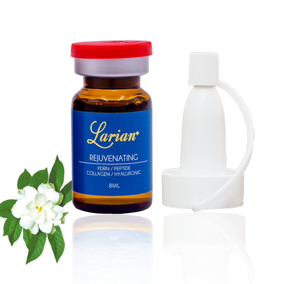 Hộp 10 lọ Tế bào gốc DNA cá hồi hỗ trợ cải thiện sẹo rỗ LARIAN REJUVENATING