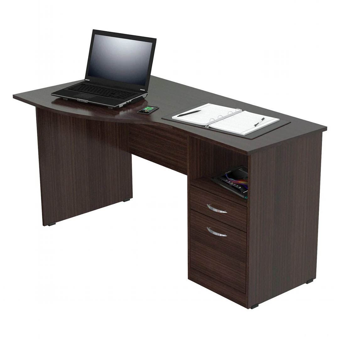 Bàn làm việc, bàn học gỗ hiện đại SMLIFE Diskant | Gỗ MDF dày 17mm chống ẩm | D140xR75xC75cm