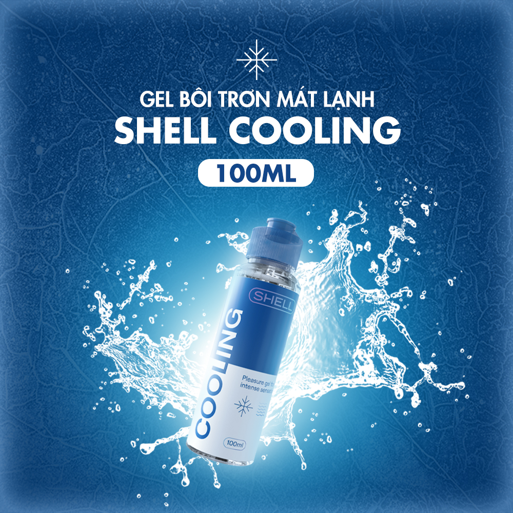 Gel bôi trơn mát lạnh - Shell Cooling - Chai 100ml