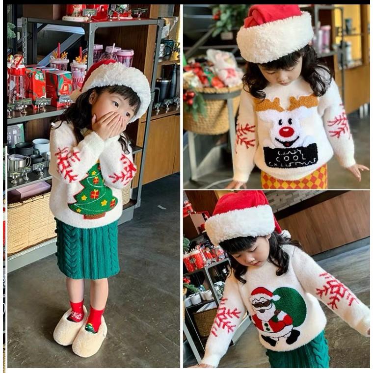 ÁO NOEL NỈ BÔNG CHO BÉ YÊU