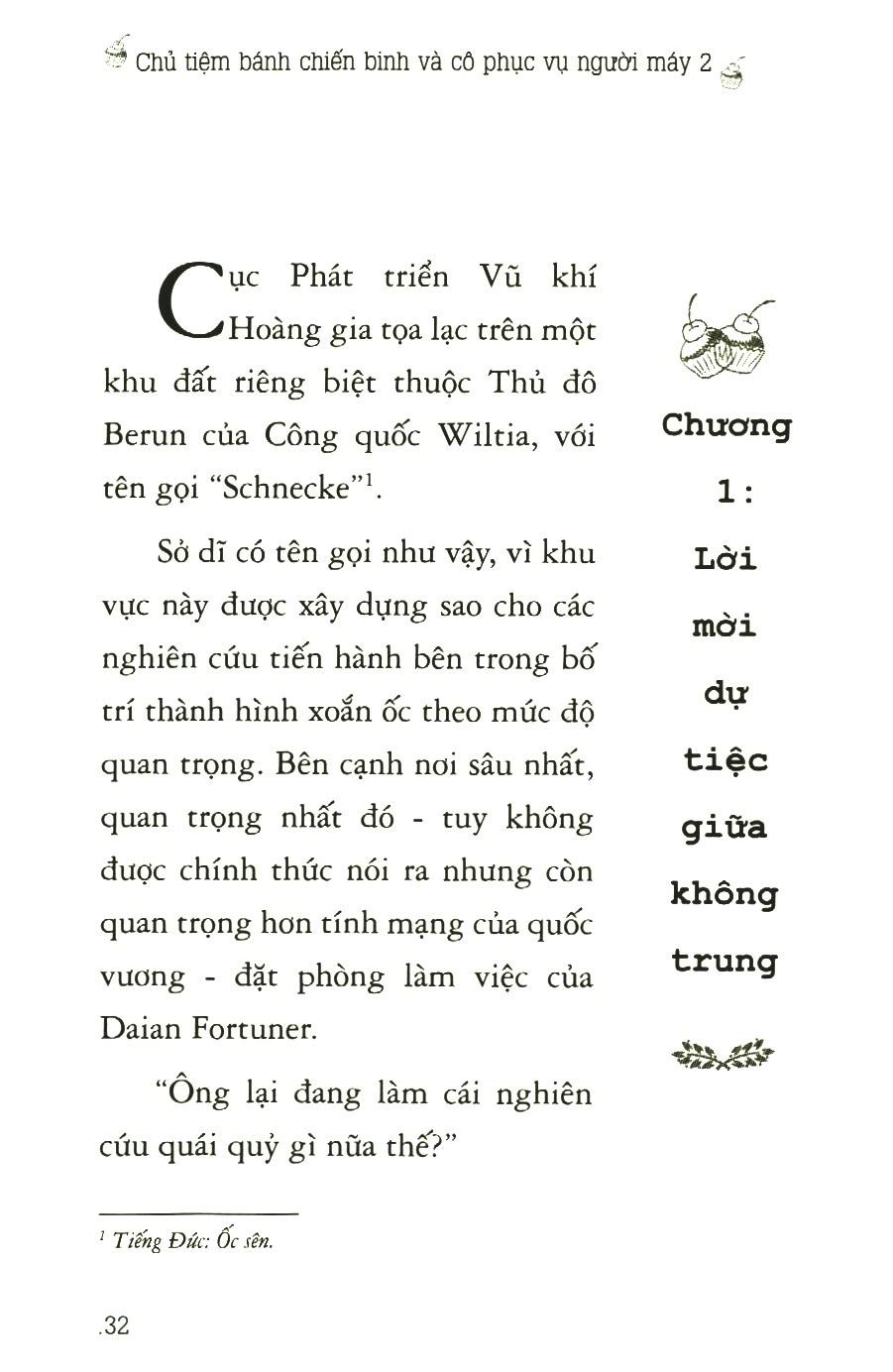 Chủ Tiệm Bánh Chiến Binh Và Cô Phục Vụ Người Máy