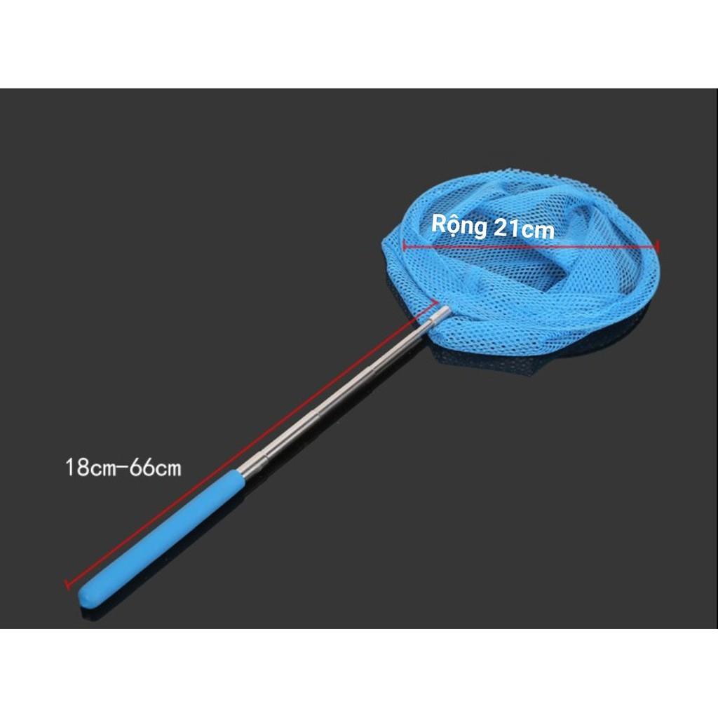 Vợt Bắt Cá Cảnh Kéo Dài 110cm - Chuôi Bọc Nhựa hàng tốt 3