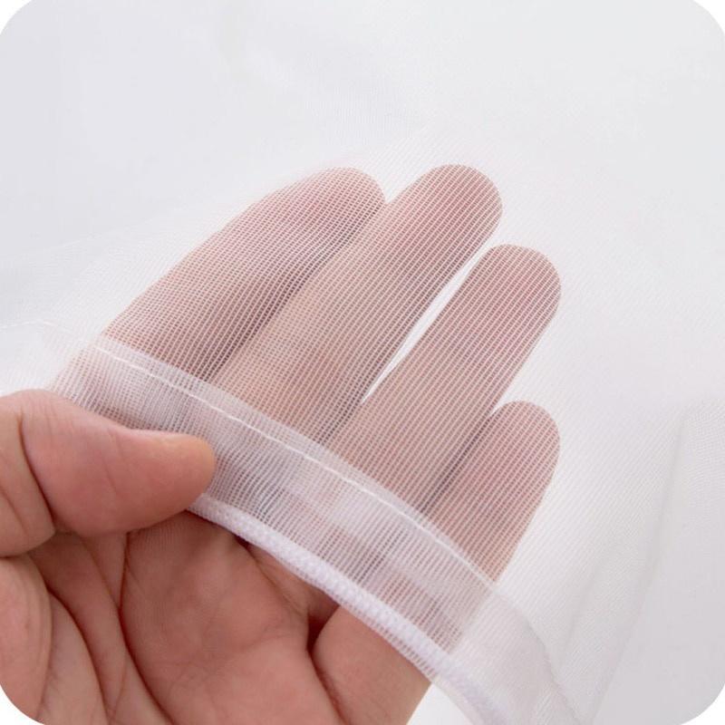 Túi giặt lưới có dây rút túi giặt lưới nylon cho đồ lót, vớ, quần áo dùng cho máy giặt 3 kích cỡ.