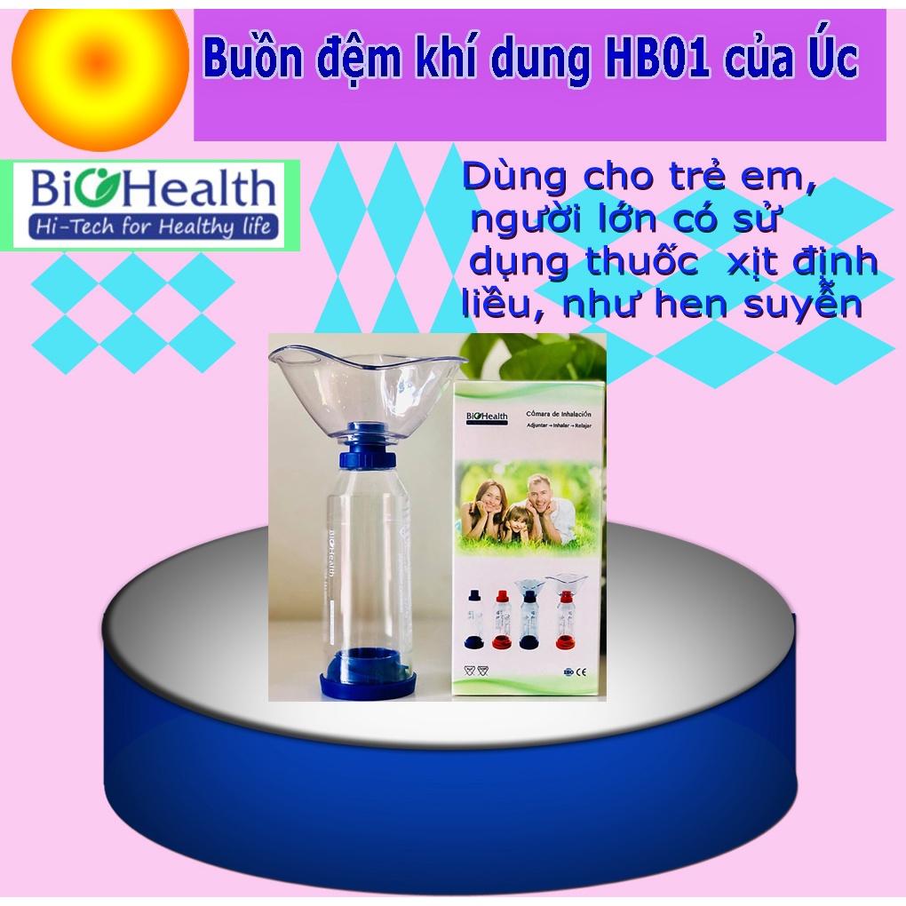 Buồn Đệm Khí Dung Biohealth BH01, Còn Gọi Là Buồng Hít Hen Suyễn (Baby Haler)