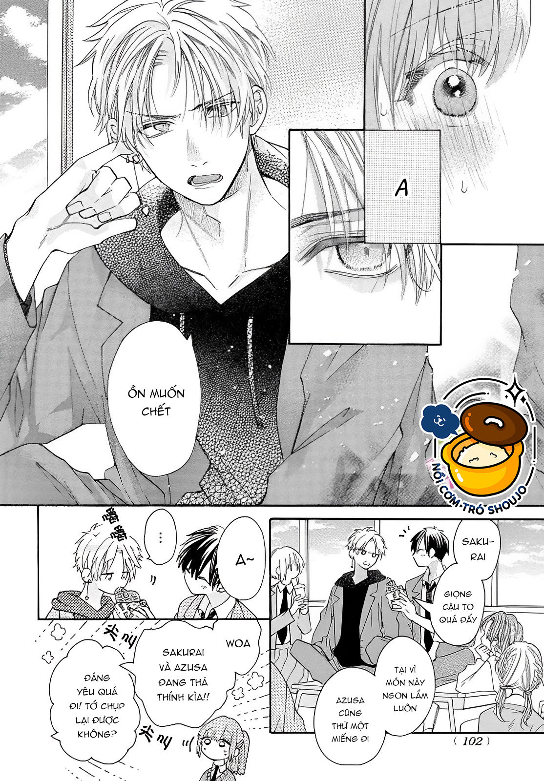 đàn anh azusa và bé táo chapter 1.1 5