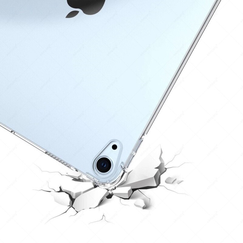 Ốp Lưng Silicon Dẻo Trong Suốt Dành Cho iPad Air 5 10.9 2022 Chống Sốc, Chống Va Đập